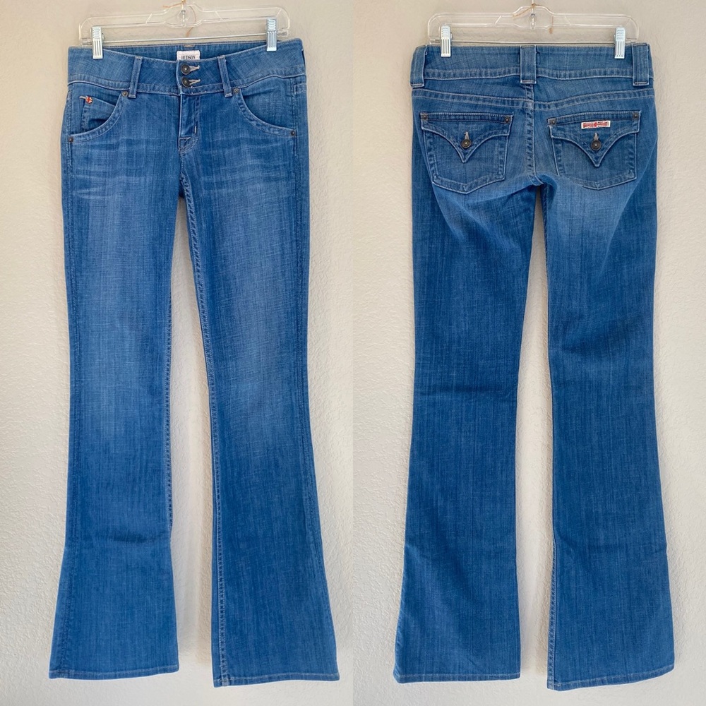 HUDSON Jeans Signature Bootcut Flap Pockets Jeans Size 26 Perfect Jeans Long